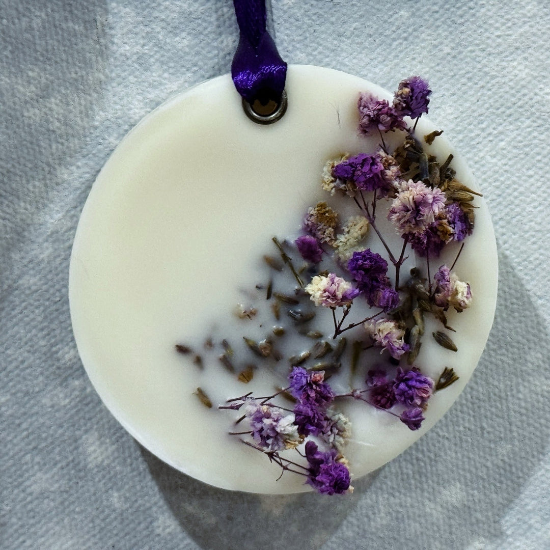 Lavender Wax Sachet, Round