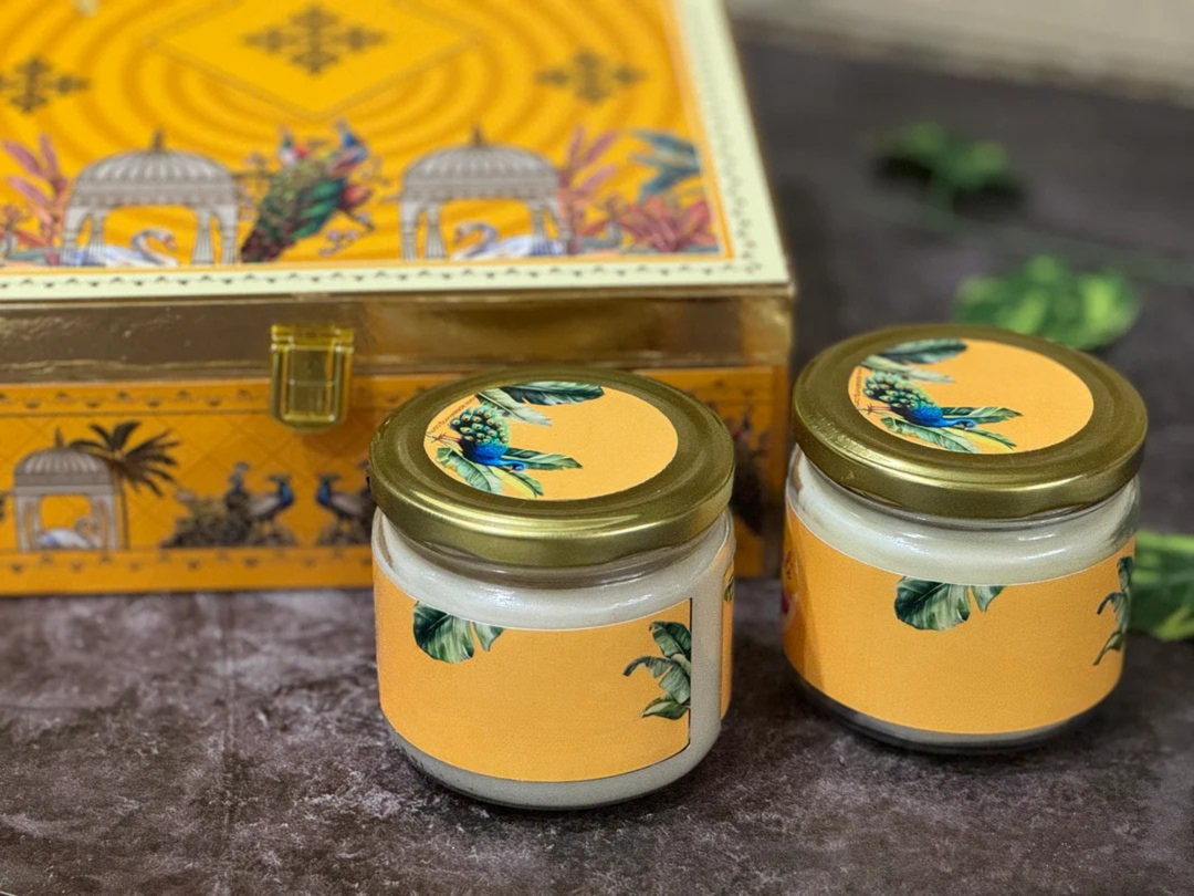 Premium Diwali Gift Box - Yellow