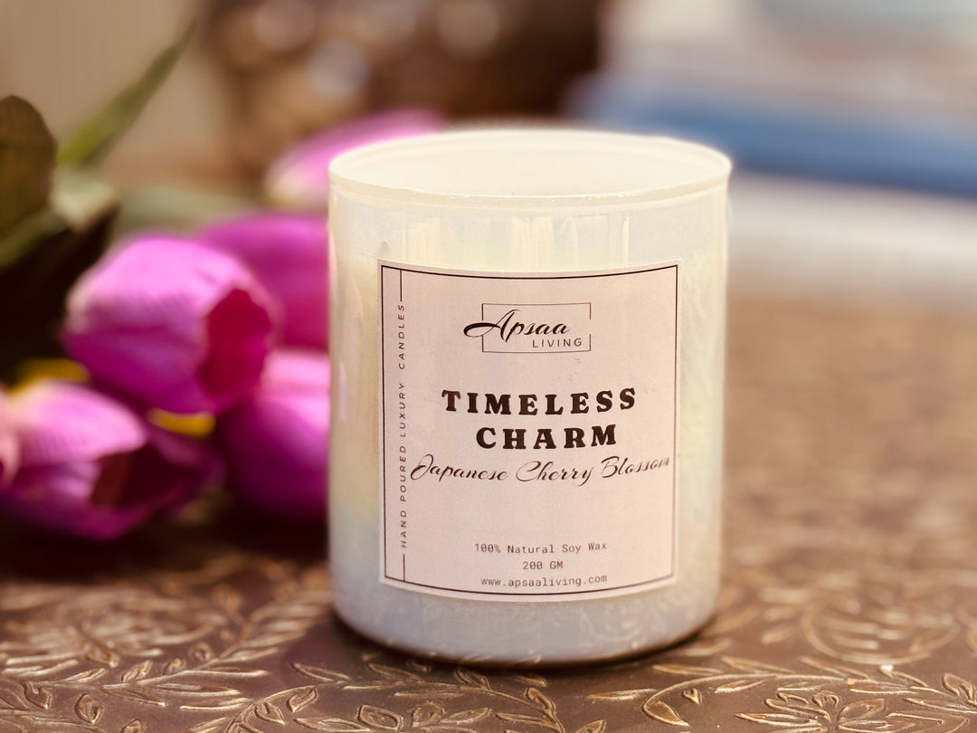 TIMELESS CHARM - Japanese Cherry Blossom scented candle
