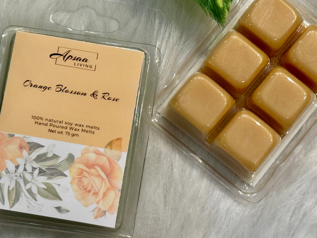 Orange Blossom and Jasmine clamshell Melts
