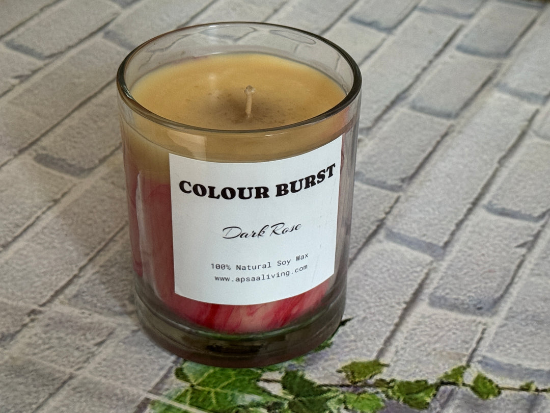Colour Burst- Dark Rose