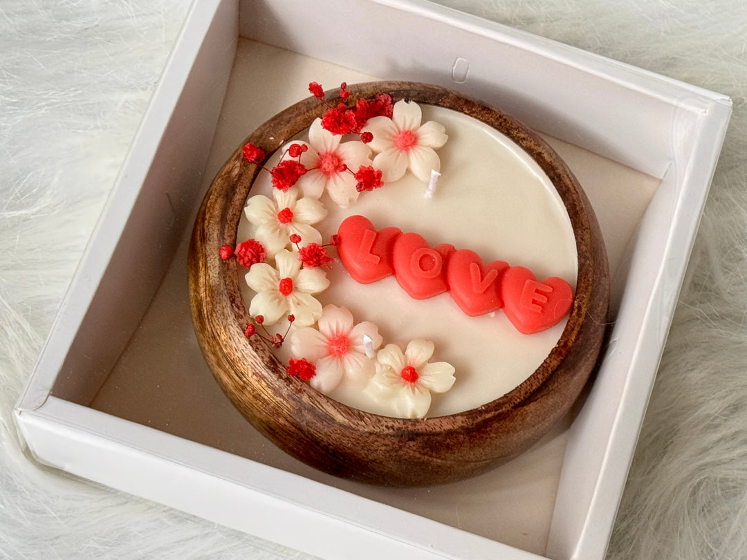 Whispering Blossoms Candle Bowl