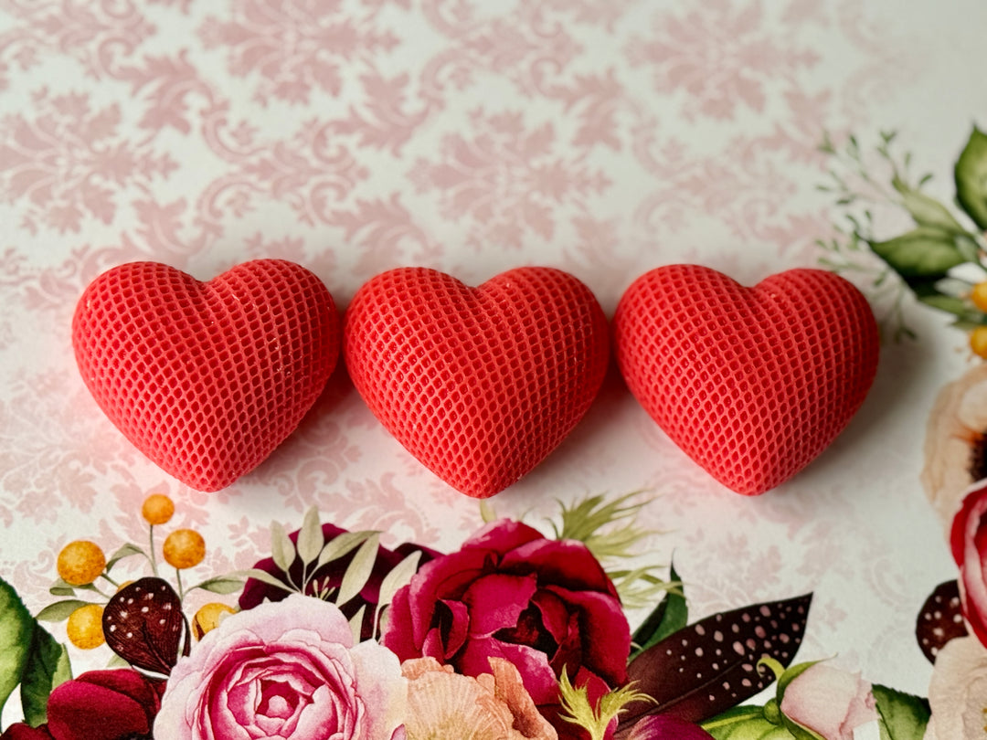 Heart Minis- Red