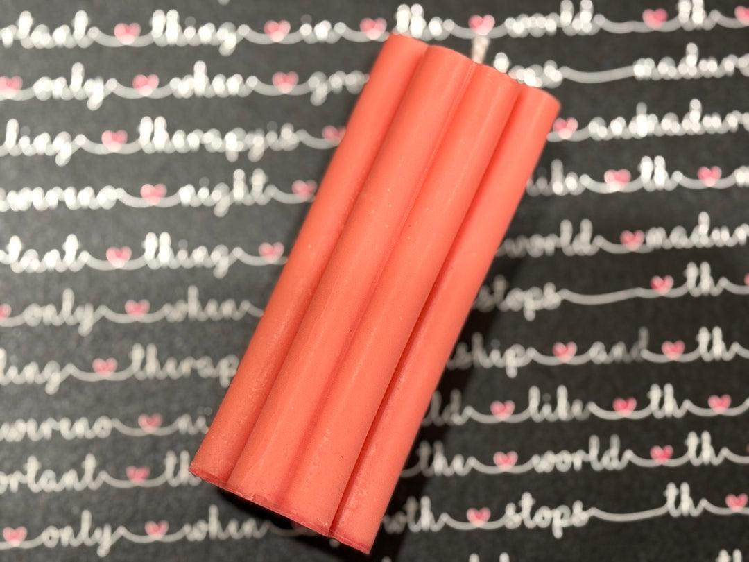 Heart Pillar Candle
