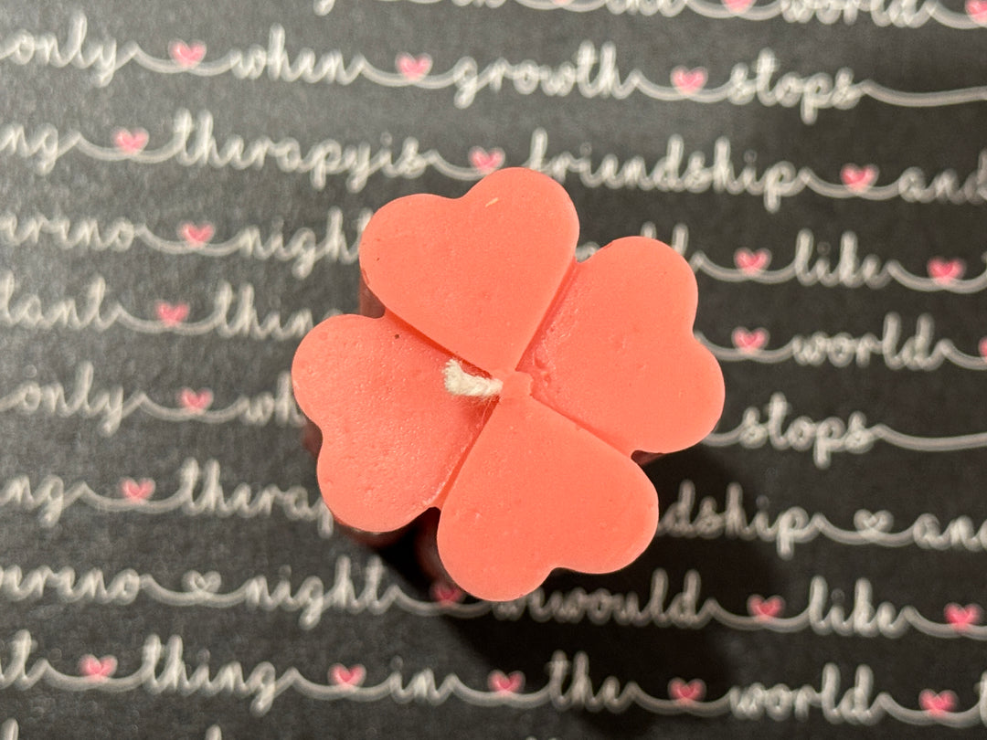 Heart Pillar Candle
