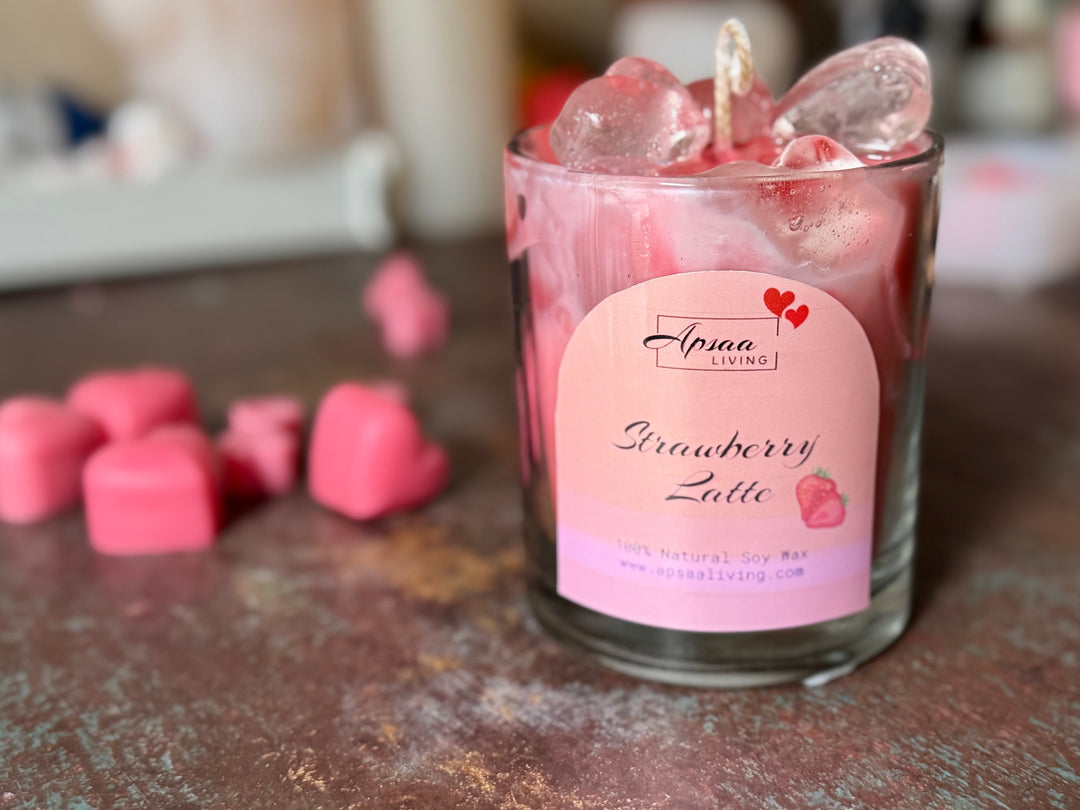 Strawberry Latte Candle