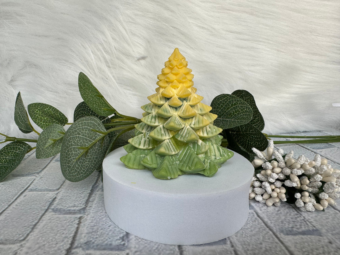 Christmas Tree Mould Candle