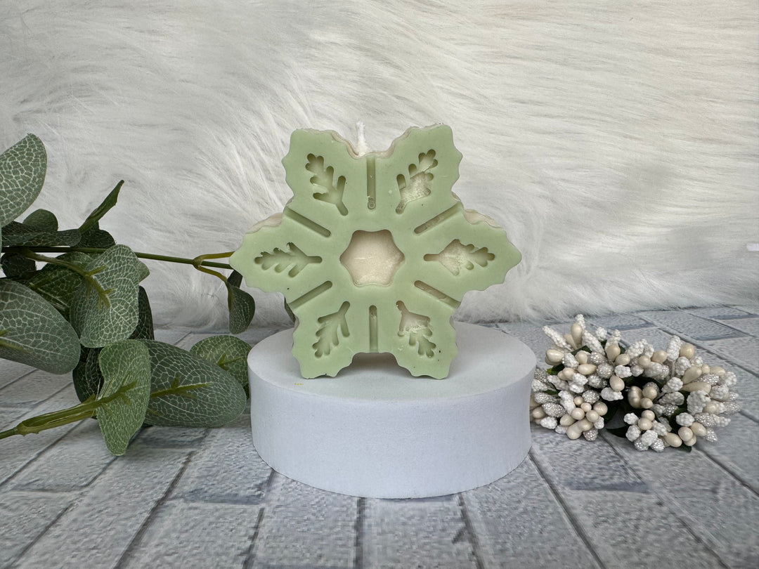 Snowflake Mould Candle