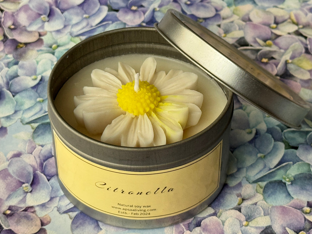 Tin Candle- Citronella