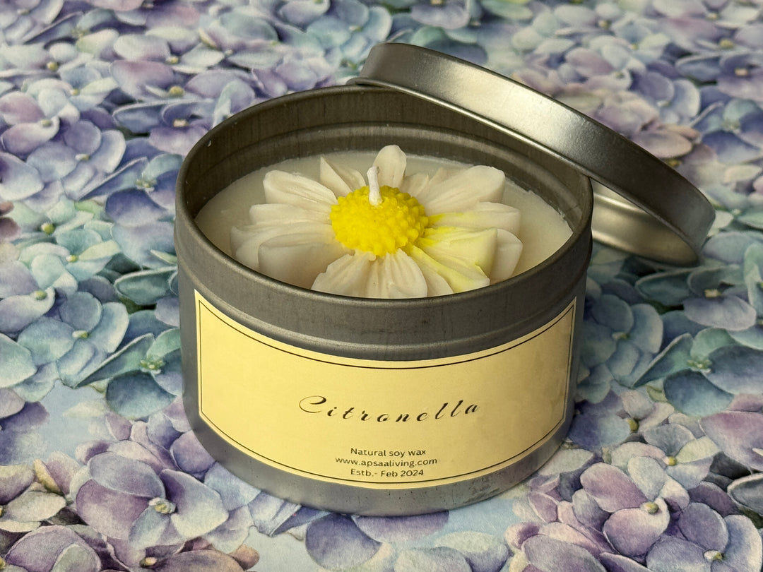 Tin Candle- Citronella
