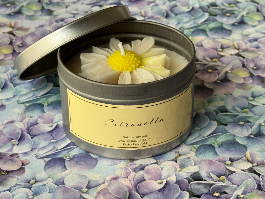 Tin Candle- Citronella