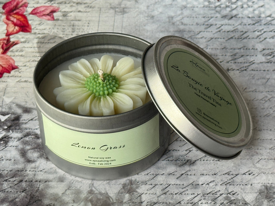 Tin Candle- Lemongrass