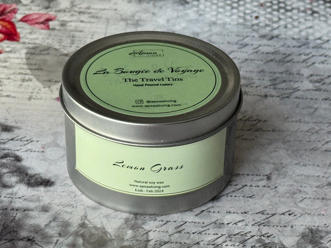 Tin Candle- Lemongrass