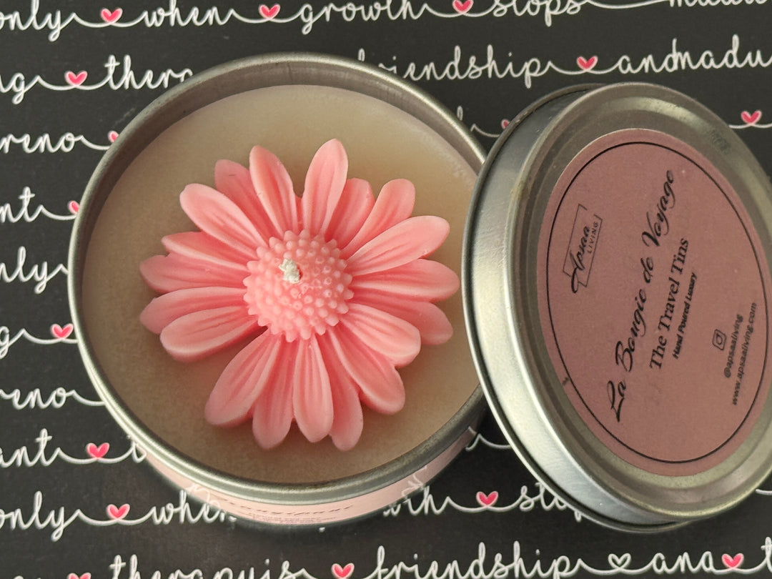 Tin Candle- Frangipani