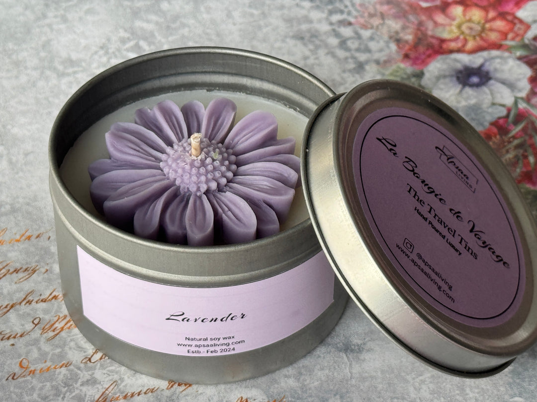 Tin Candle- Lavender