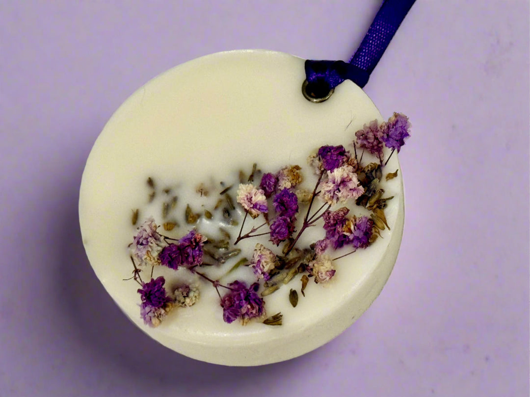 Lavender Wax Sachet, Round