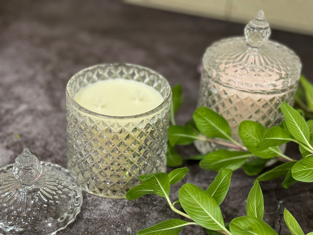 Crystal Glow Luxe Candle