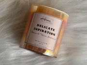 DELICATE INSPIRATION - Tuberose & Mysore Sandalwood scented candle