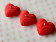 Heart Minis- Red