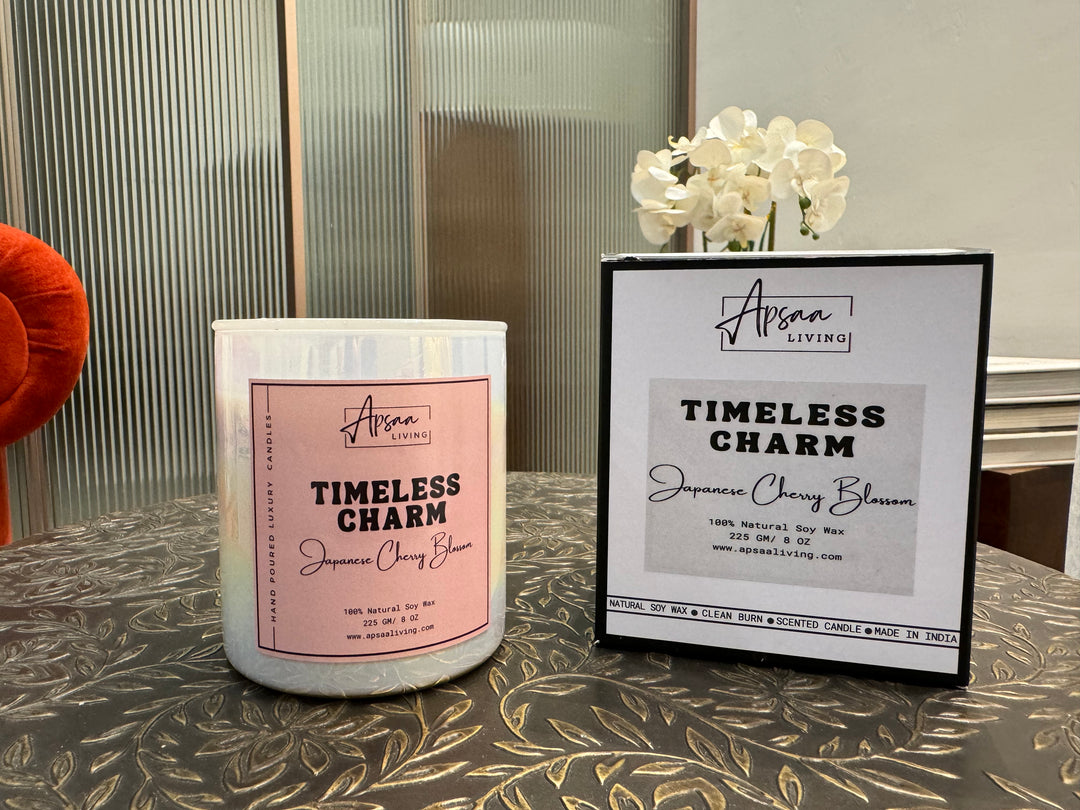 TIMELESS CHARM - Japanese Cherry Blossom scented candle