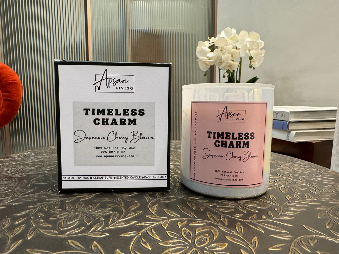 TIMELESS CHARM - Japanese Cherry Blossom scented candle