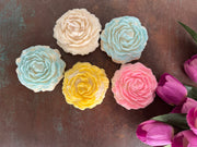 Peony Mould Candles