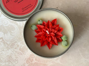 Tin Candle- Plaid and Pine