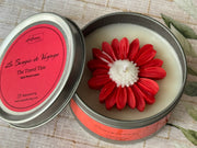 Tin Candle- Pomegranate