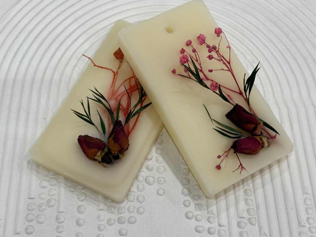 Floral Wax Sachets- Set of 2