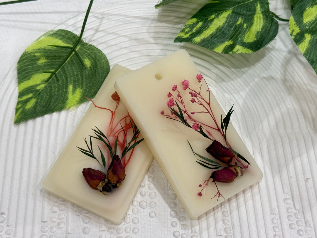 Floral Wax Sachets- Set of 2