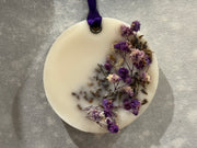 Lavender Wax Sachet, Round