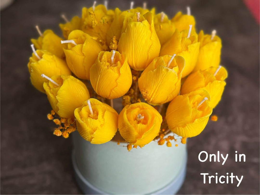 Tulip Candle Bouquet