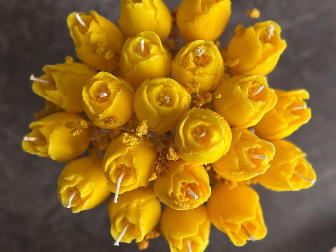 Tulip Candle Bouquet