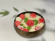 Floral Harmony Urli Candle- Diwali Special Edition