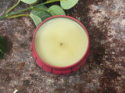 Moroccan Tin Jar Candle- Orange Blossom and Pomegranate