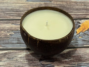 Coconut Shell Candle- Coffee