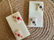 Luxury rose scented wax sachets for festive gifting and wardrobes